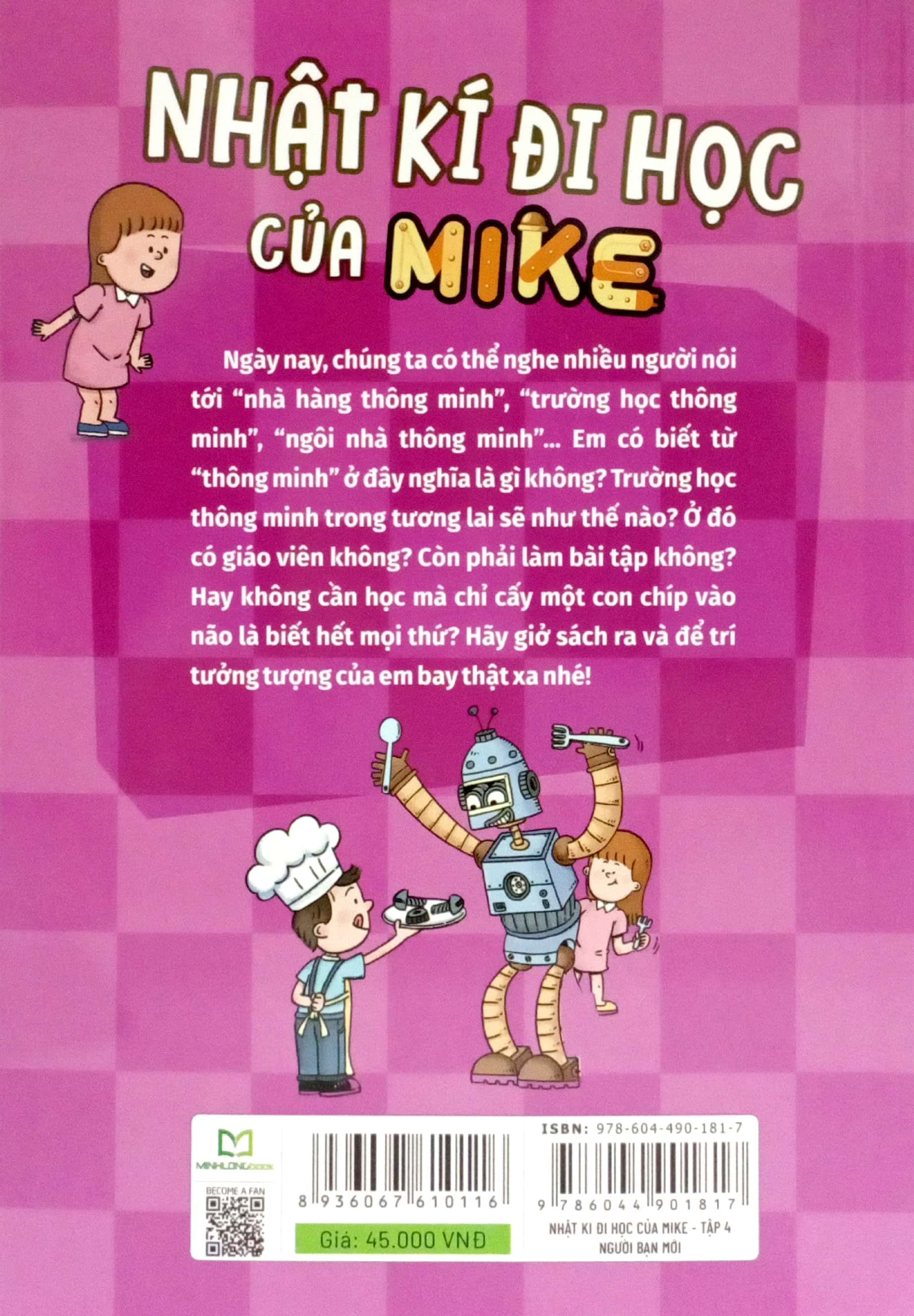 Bo
						
										
										Nhat Ki Di Hoc Cua Mike - Tap 4 - Nguoi Ban Moi