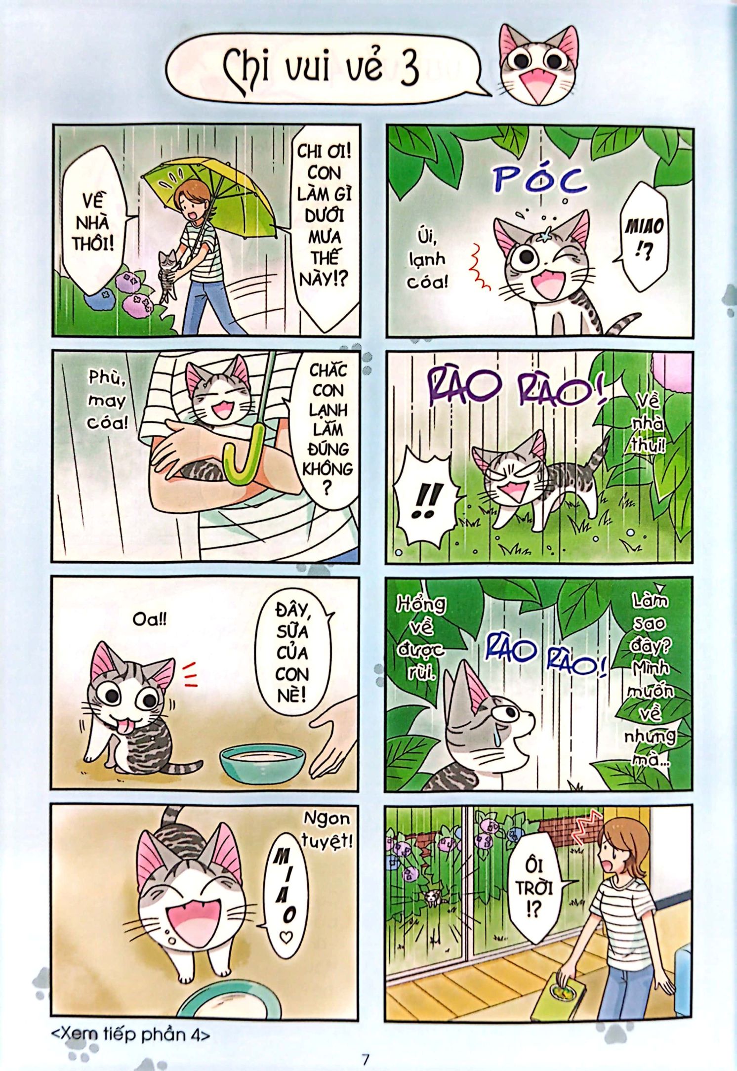 bộ nhật kí tung tăng của chi - tập 4