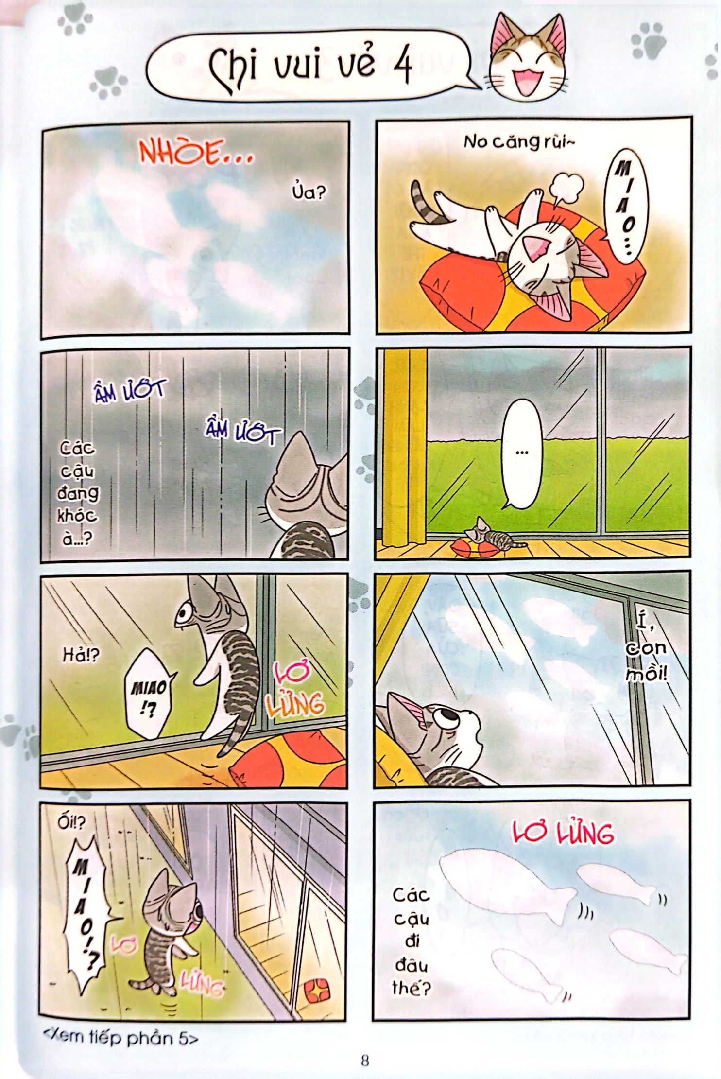 bộ nhật kí tung tăng của chi - tập 4