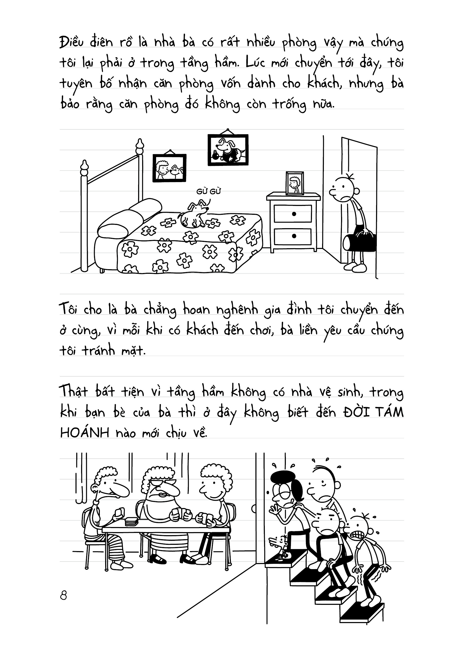 bộ nhật ký chú bé nhút nhát - tập 15: the deep end - cái kết khó lường (song ngữ việt-anh)