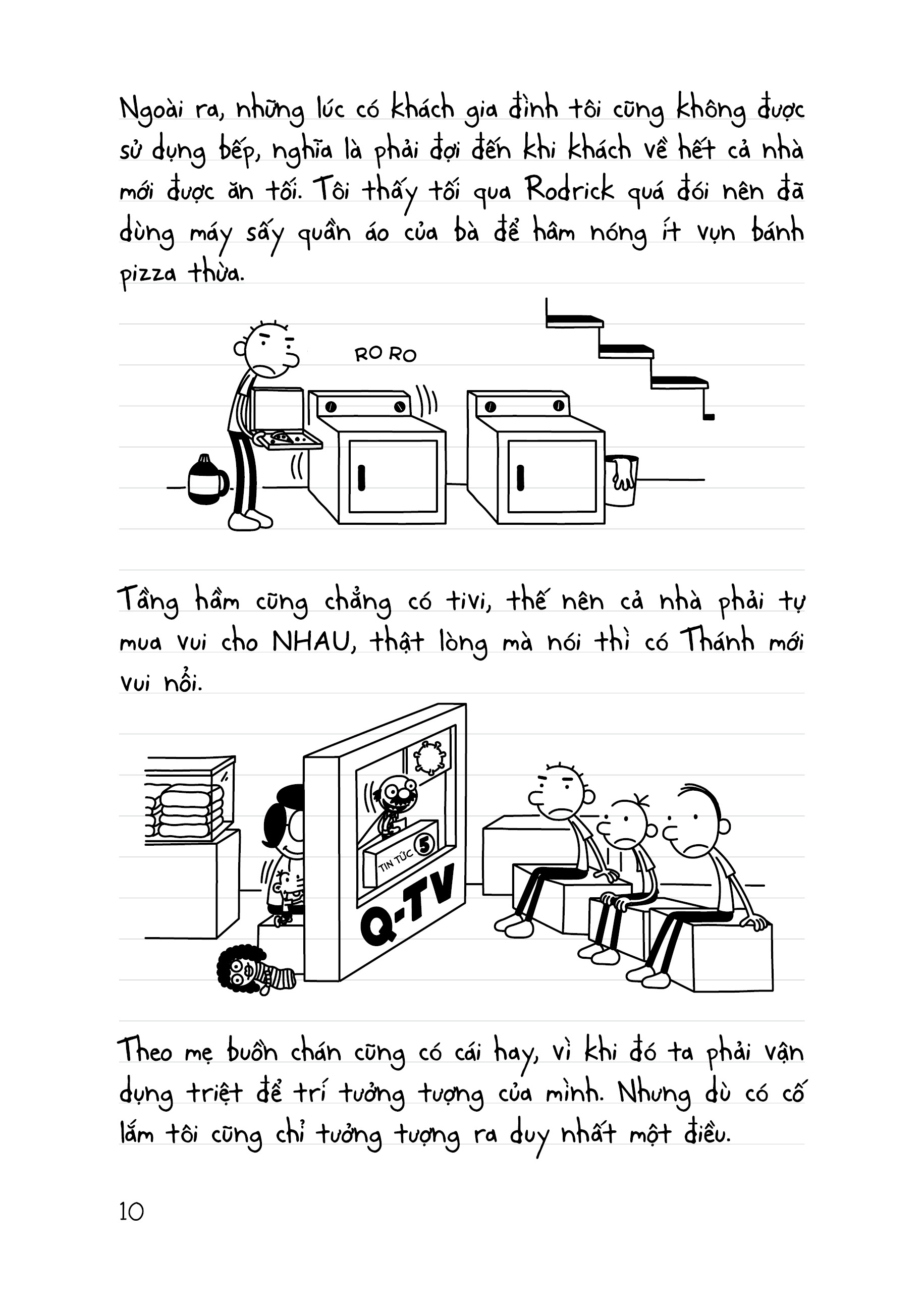 bộ nhật ký chú bé nhút nhát - tập 15: the deep end - cái kết khó lường (song ngữ việt-anh)