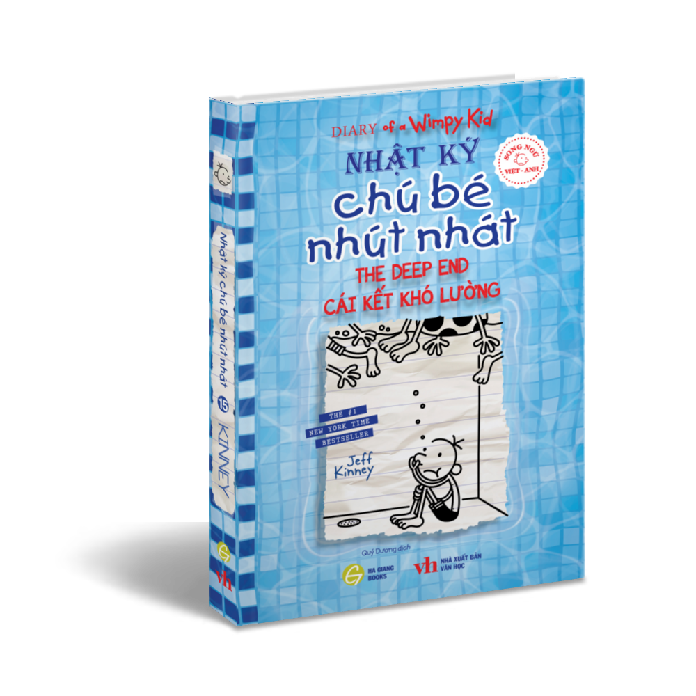 bộ nhật ký chú bé nhút nhát - tập 15: the deep end - cái kết khó lường (song ngữ việt-anh)