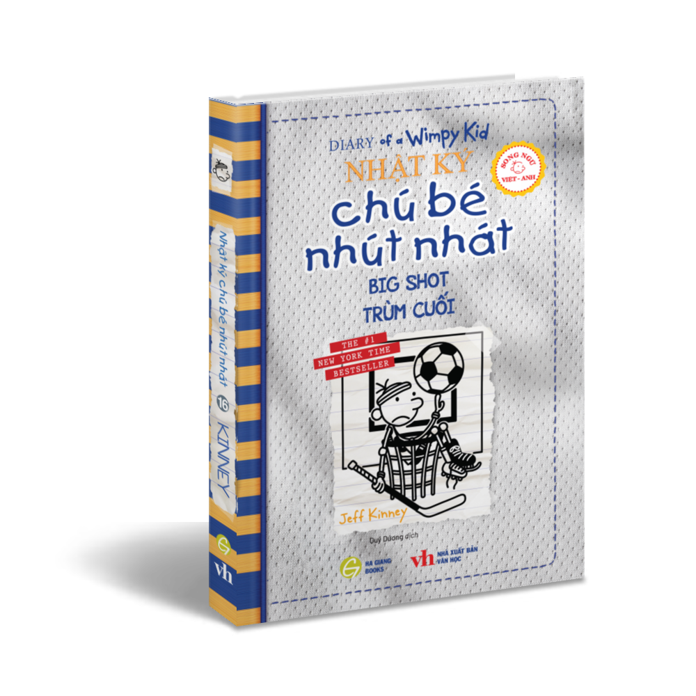 bộ nhật ký chú bé nhút nhát - tập 16: big shot - trùm cuối (song ngữ việt-anh)