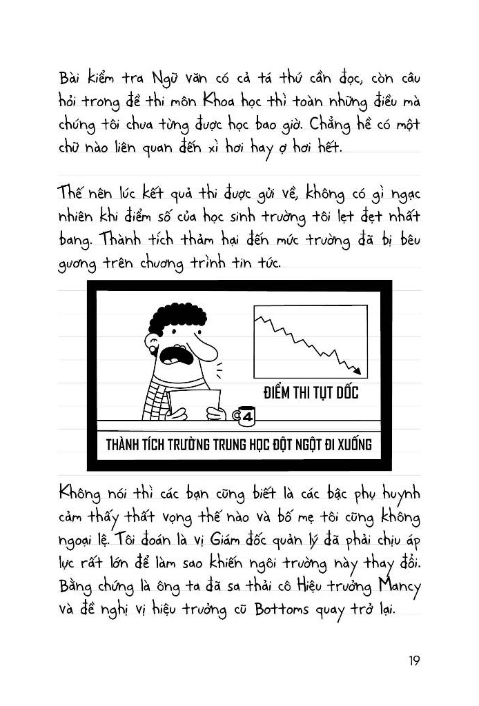 bộ nhật ký chú bé nhút nhát - tập 18: out trình