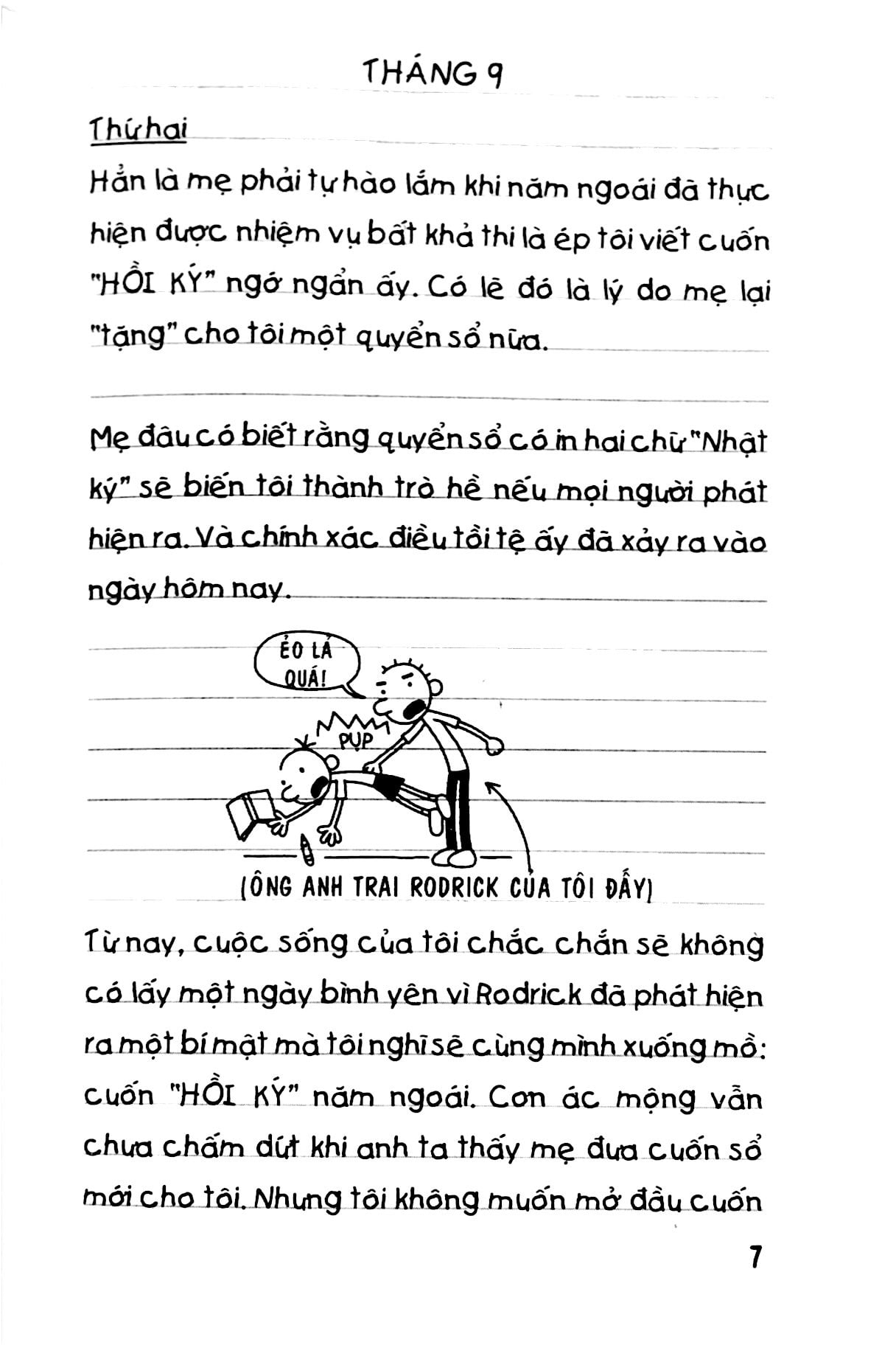 bộ nhật ký chú bé nhút nhát - tập 2: luật của rodrick (tái bản)