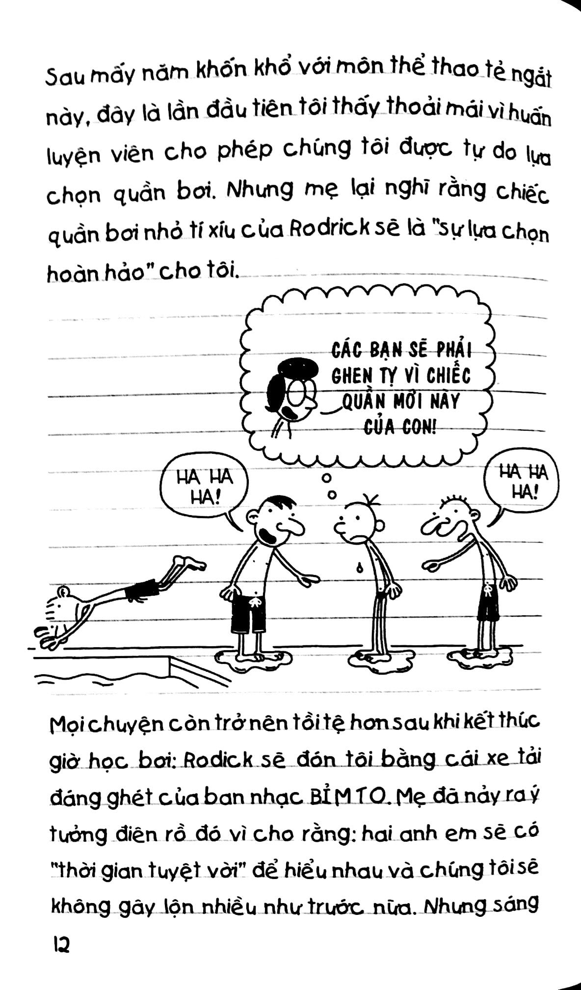 bộ nhật ký chú bé nhút nhát - tập 2: luật của rodrick (tái bản)