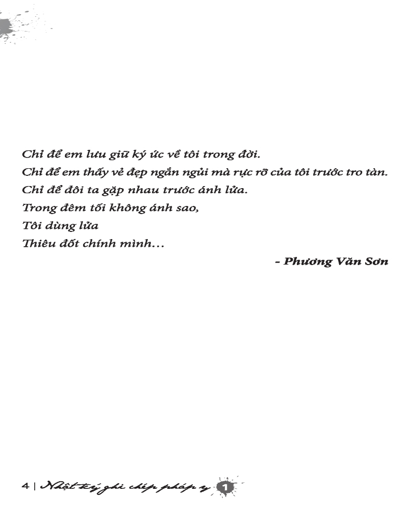 Bo
						
										
										Nhat Ky Ghi Chep Phap Y - Tap 1 - Khuc Dao Dau Cua Dem