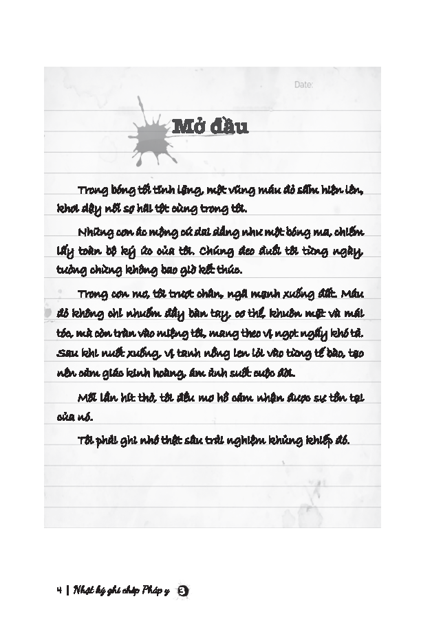 Bo
						
										
										Nhat Ky Ghi Chep Phap Y - Tap 3 - Du Am Chua Dut