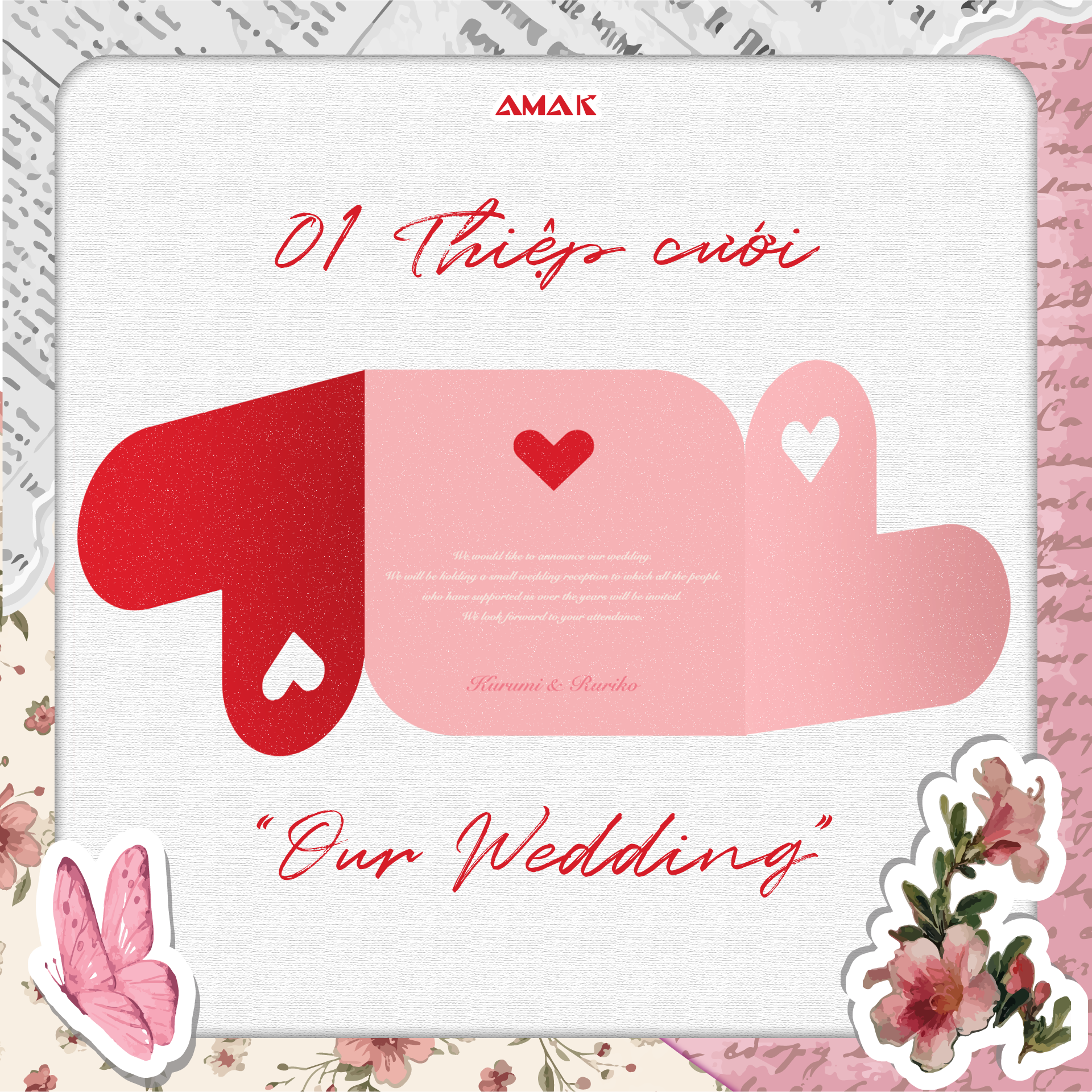 Bo
						
										
										Nhat Ky Ngay Chung Doi - Tap 1 - Tang Kem Thiep Cuoi "Our Wedding" Nhu Cat + Postcard Nhu "Sweet Beginnings"