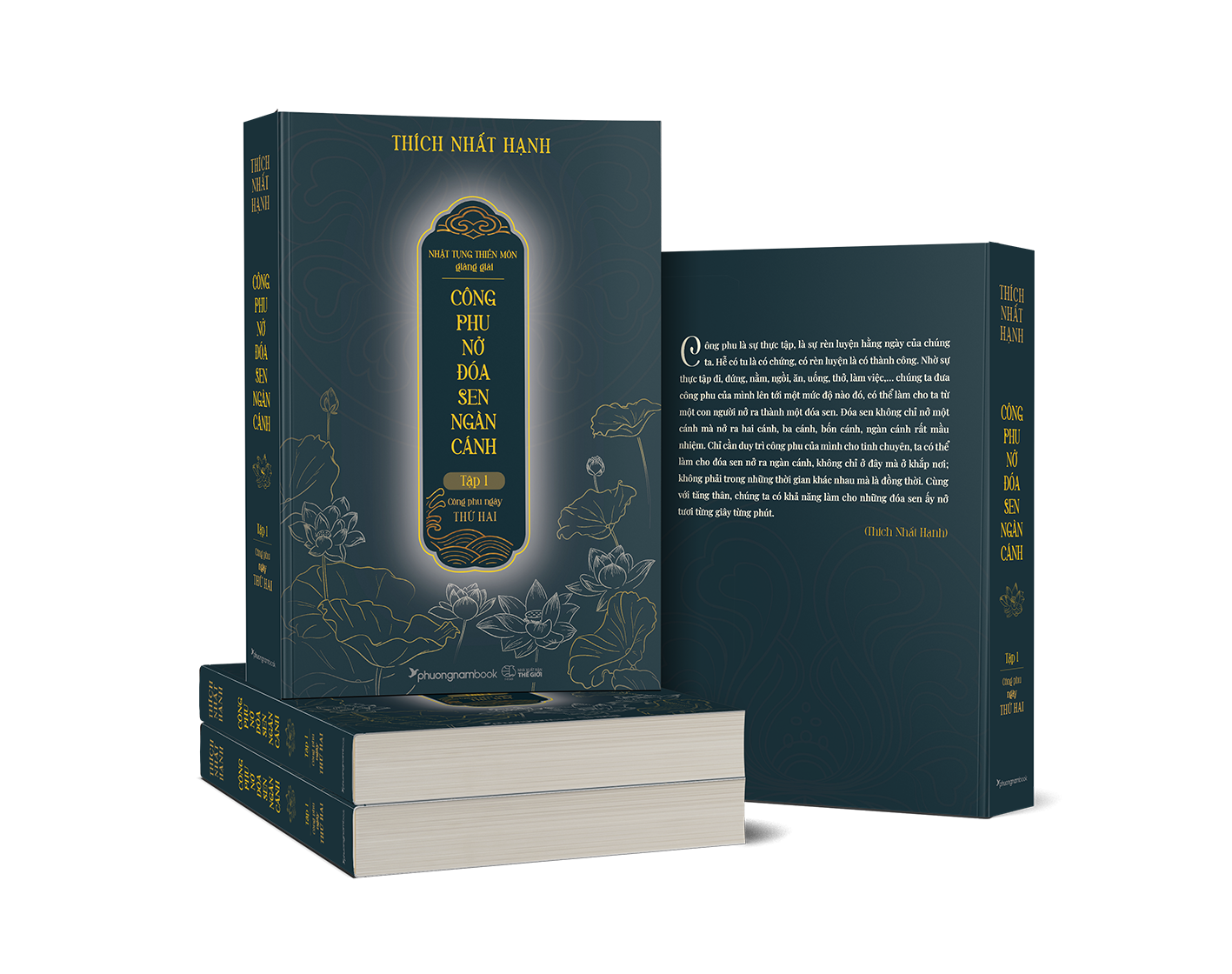 bộ nhật tụng thiền môn giảng giải - công phu nở đóa sen ngàn cánh - tập 1: công phu ngày thứ hai - bìa cứng