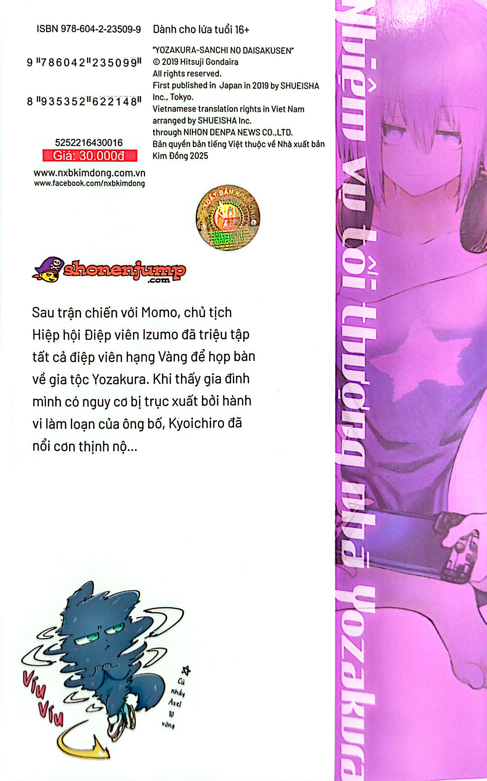 Bo
						
										
										Nhiem Vu Toi Thuong Nha Yozakura - Tap 16 - Hoi Nghi Diep Vien Hang Vang