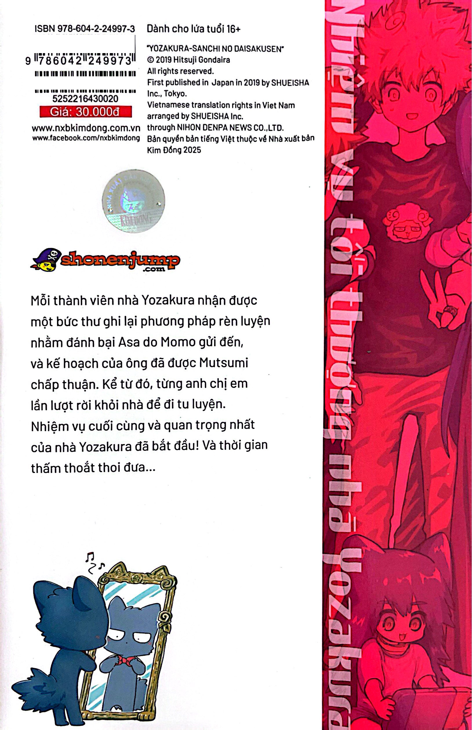 Bo
						
										
										Nhiem Vu Toi Thuong Nha Yozakura - Tap 20 - Nhiem Vu Toi Thuong Nha Yozakura