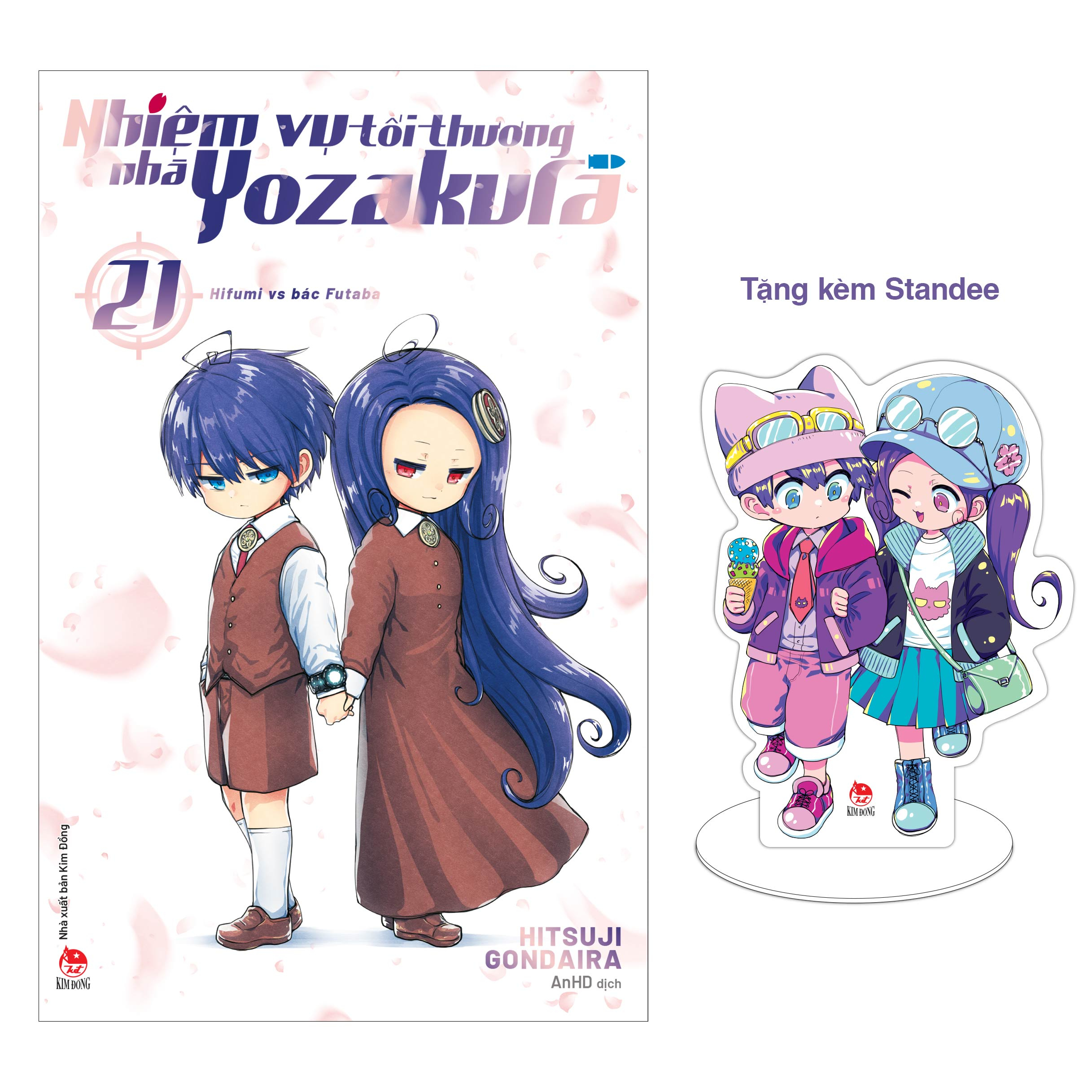 Bo
						
										
										Nhiem Vu Toi Thuong Nha Yozakura - Tap 21 - Hifumi Vs Bac Futaba - Tang Kem Standee Chan De Ivory