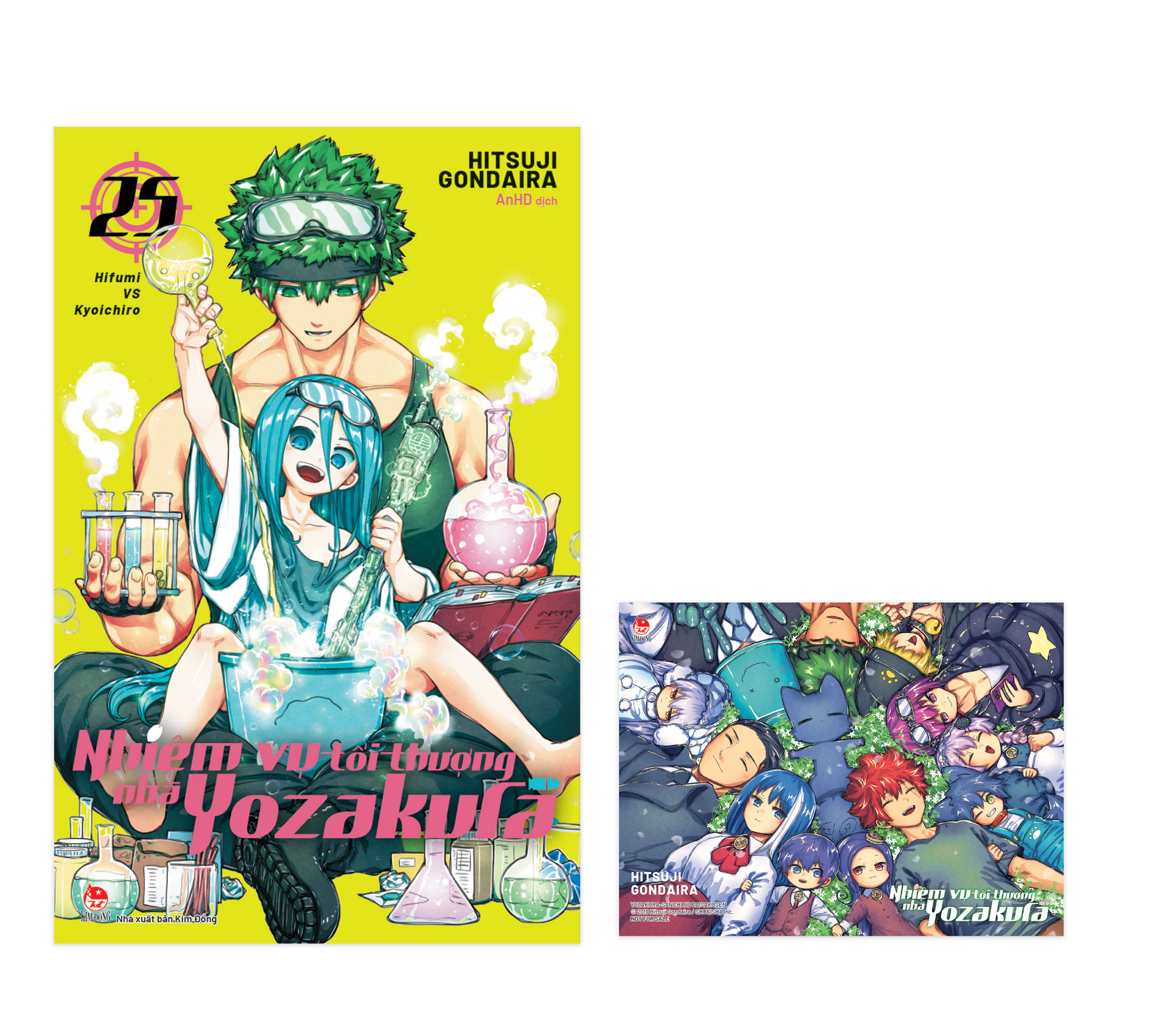 Bộ
						
										
										Nhiệm Vụ Tối Thượng Nhà Yozakura - Tập 25 - Hifumi VS Kyoichiro - Tặng Kèm Postcard