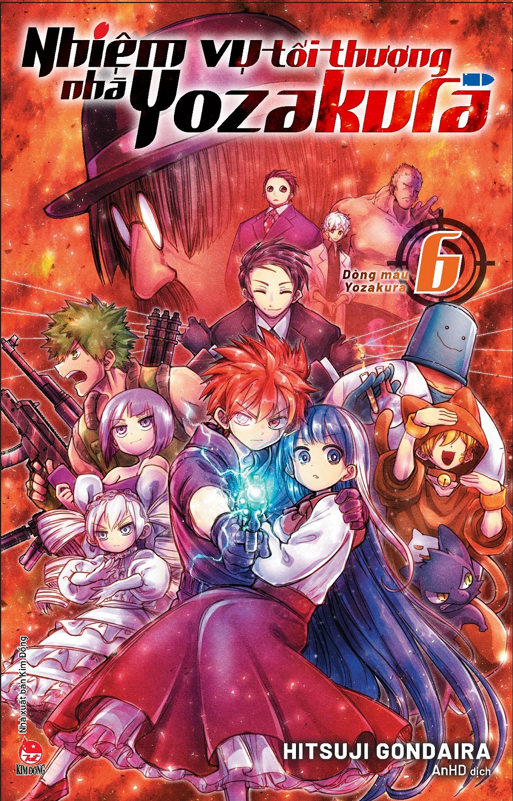 bộ nhiệm vụ tối thượng nhà yozakura - tập 6 - dòng máu yozakura