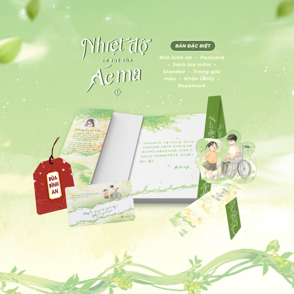 Bo
						
										
										Nhiet Do Co The Cua Ac Ma - Tap 1 - Ban Dac Biet - Tang Kem Bookmark + To Gac Co Loi Nhan Va Chu Ky Cua Tac Gia + Khan Lua Xanh + Standee Mica + Card Trong Suot + Bua Binh An