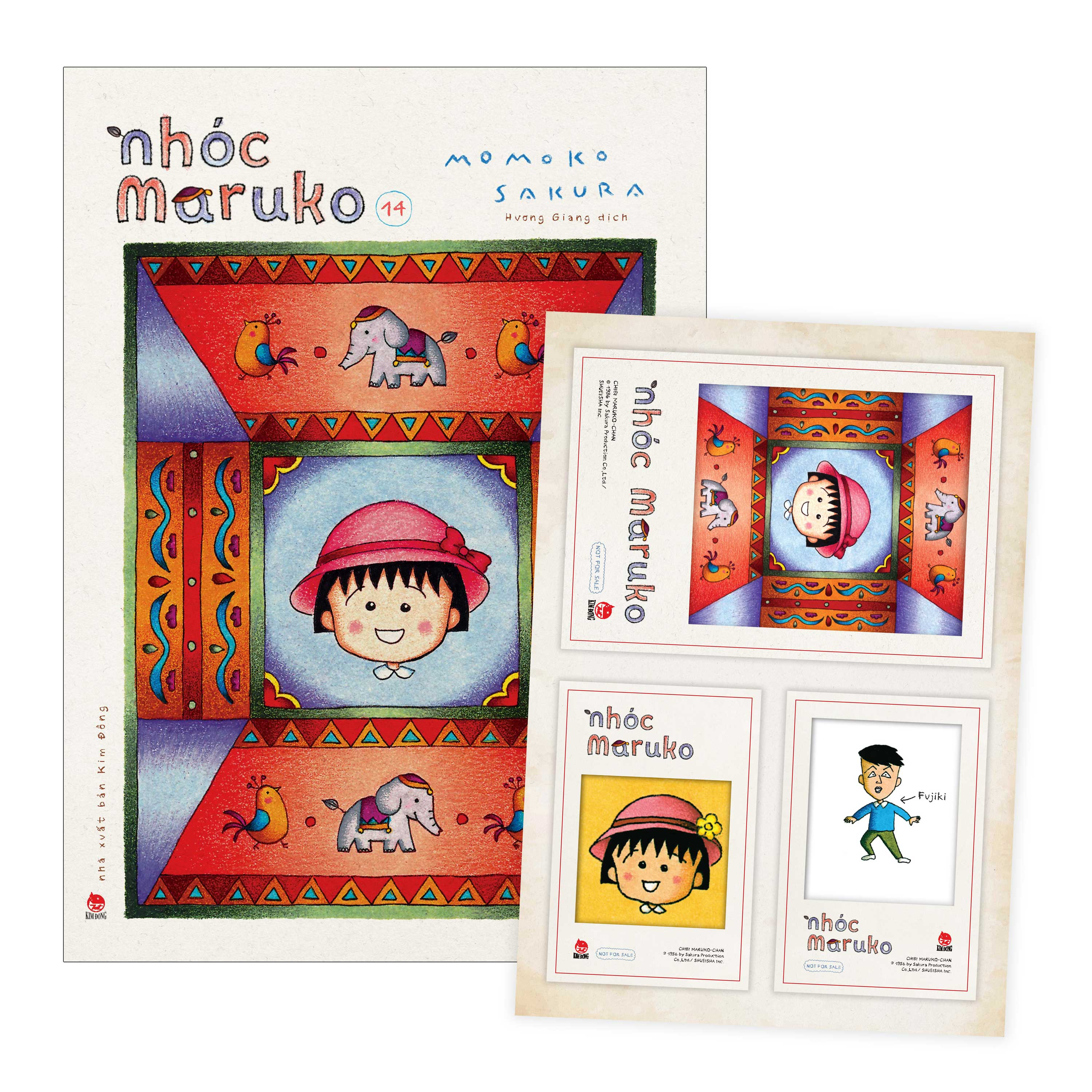 Bo
						
										
										Nhoc Maruko - Tap 14 - Tang Kem Set Postcard Polaroid