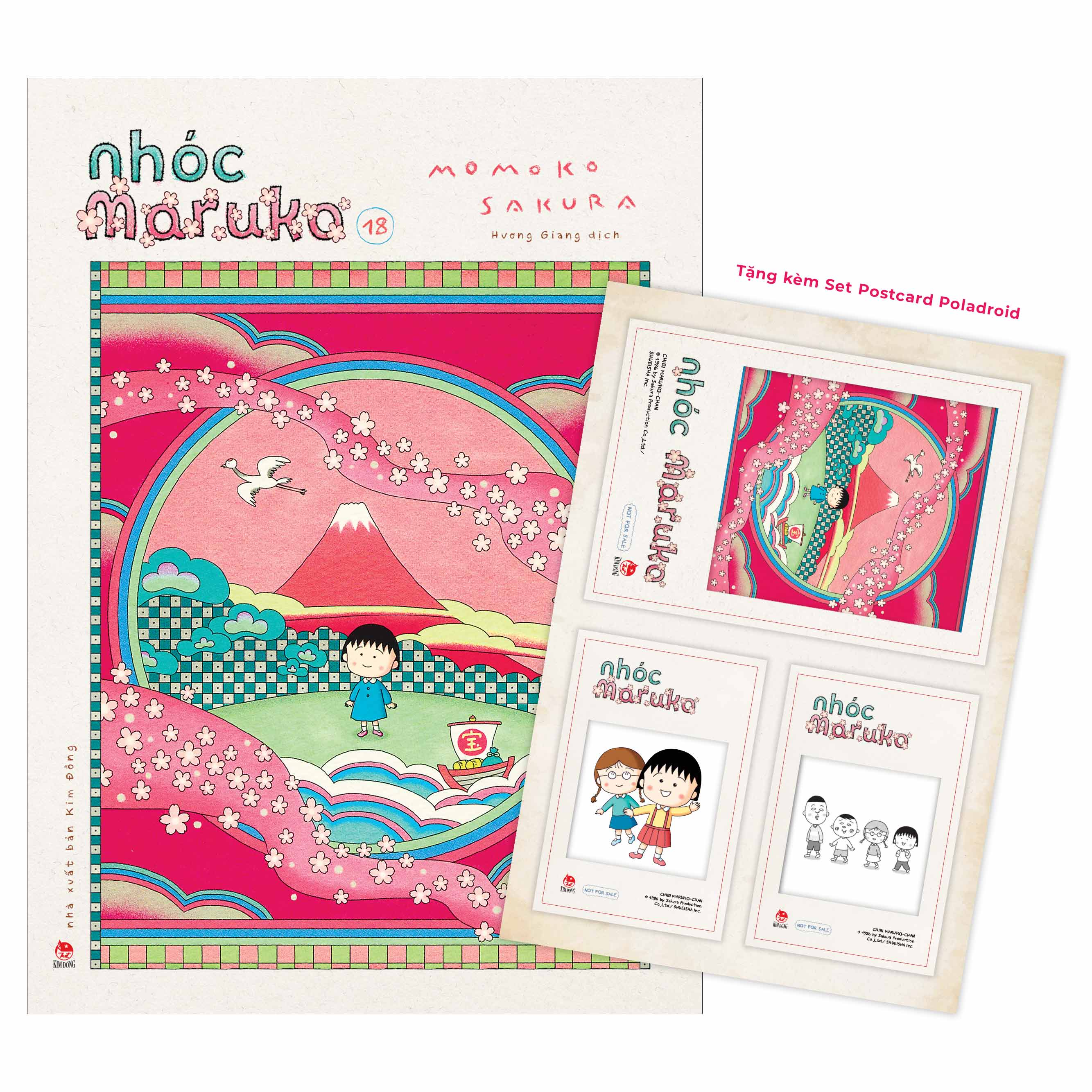 Bo
						
										
										Nhoc Maruko - Tap 18 - Tang Kem Set Postcard Polaroid