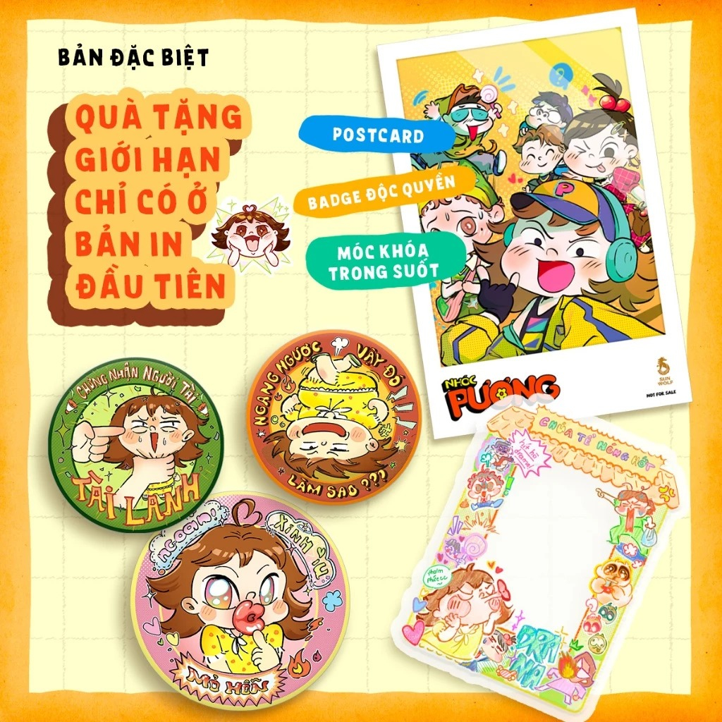 Bo
						
										
										Nhoc Puong - Tap 2 - Hoi Thao Bat Chay - Ban Dac Biet - Tang Kem 1 Postcard + 1 Moc Khoa + 3 Badge
