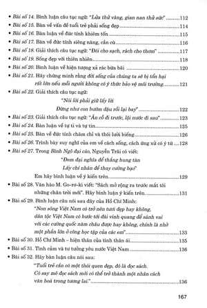 bộ những bài văn nghị luận đặc sắc 8 (dùng chung cho các bộ sgk hiện hành)