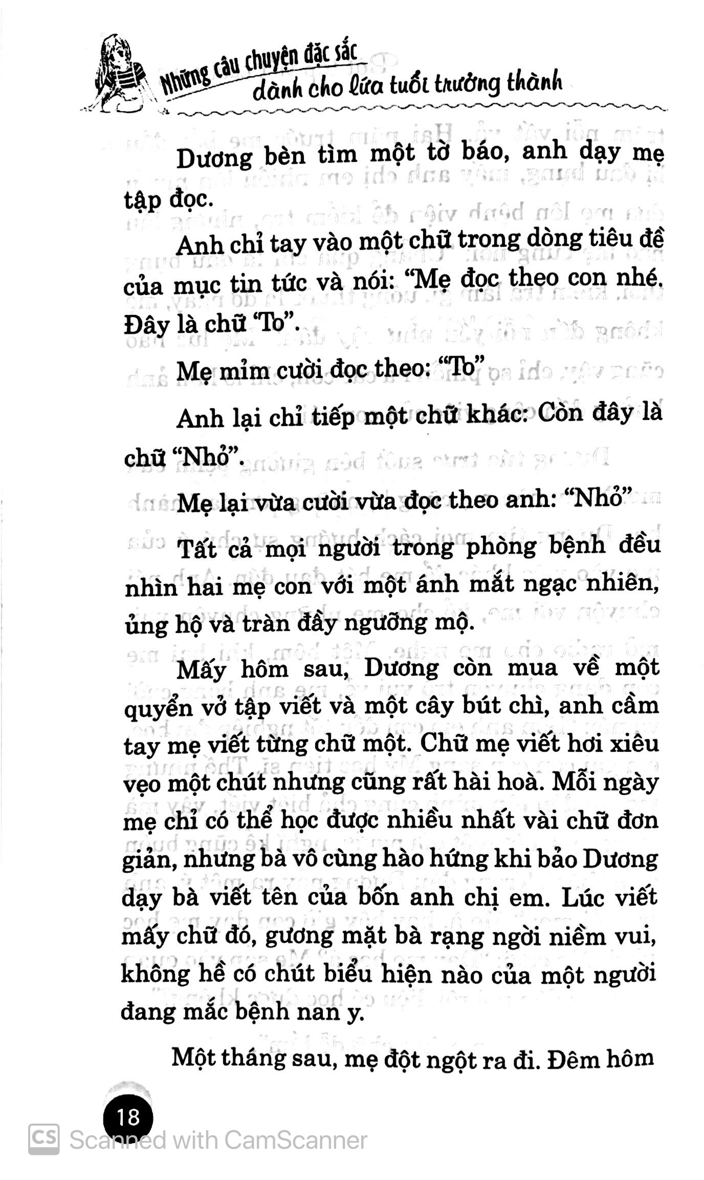 bộ những câu chuyện đặc sắc dành cho lứa tuổi trưởng thành - tập 2