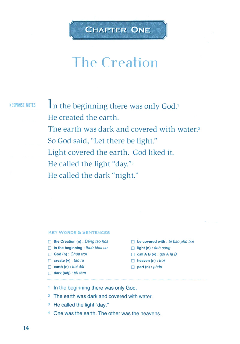 bộ những câu chuyện kinh thánh - tập 1