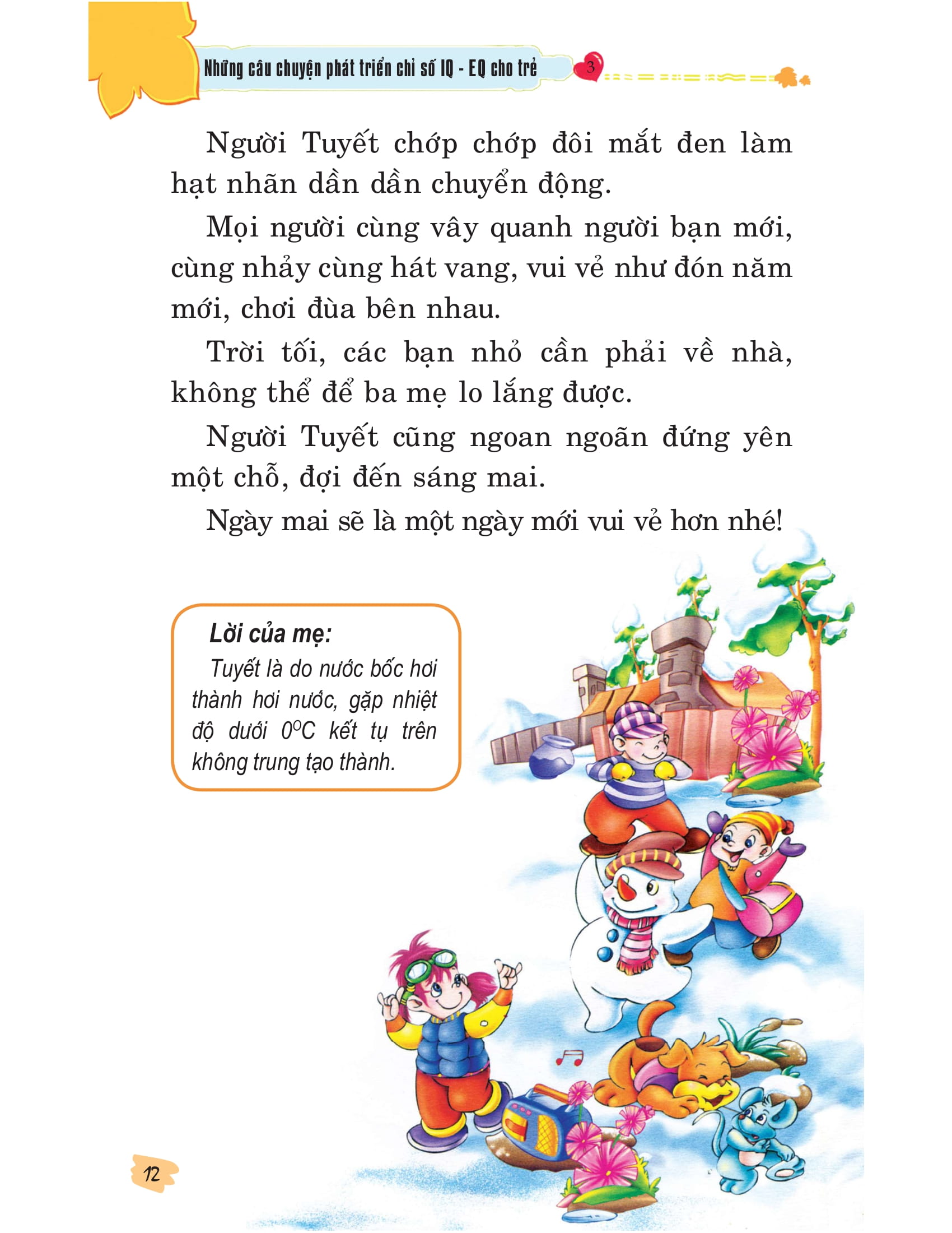 bộ những câu chuyện phát triển chỉ số iq-eq cho trẻ - tập 3 (tái bản)