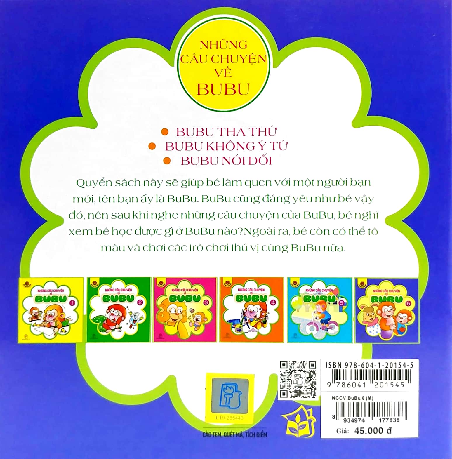 bộ những câu chuyện về bubu 06 (tái bản 2022)