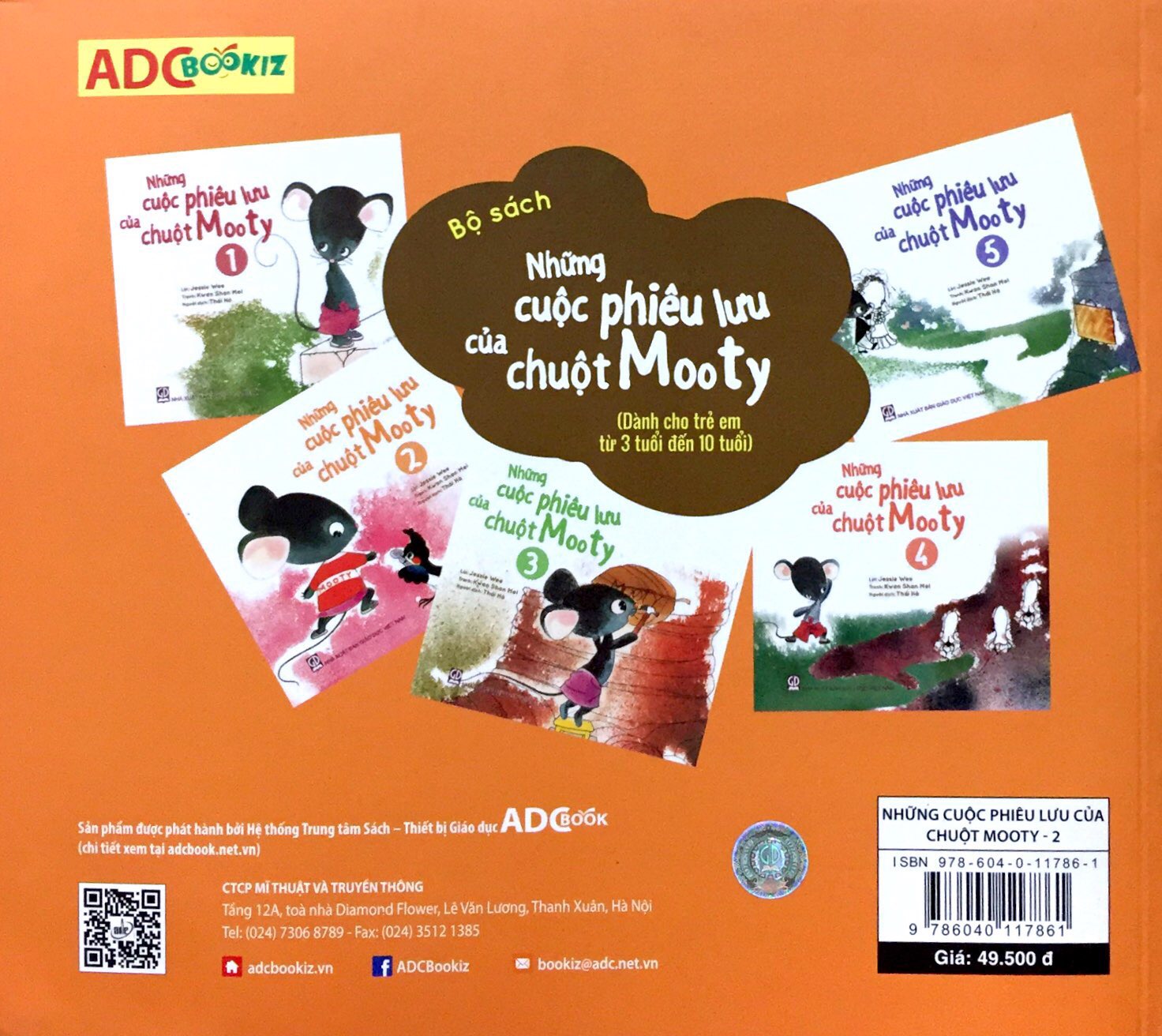 bộ những cuộc phiêu lưu của chuột mooty - tập 2