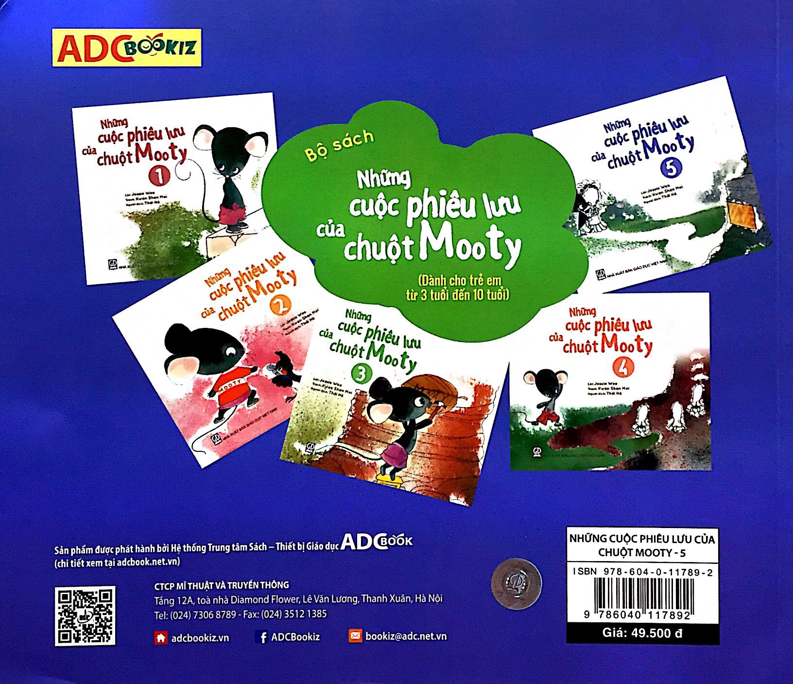 bộ những cuộc phiêu lưu của chuột mooty - tập 5
