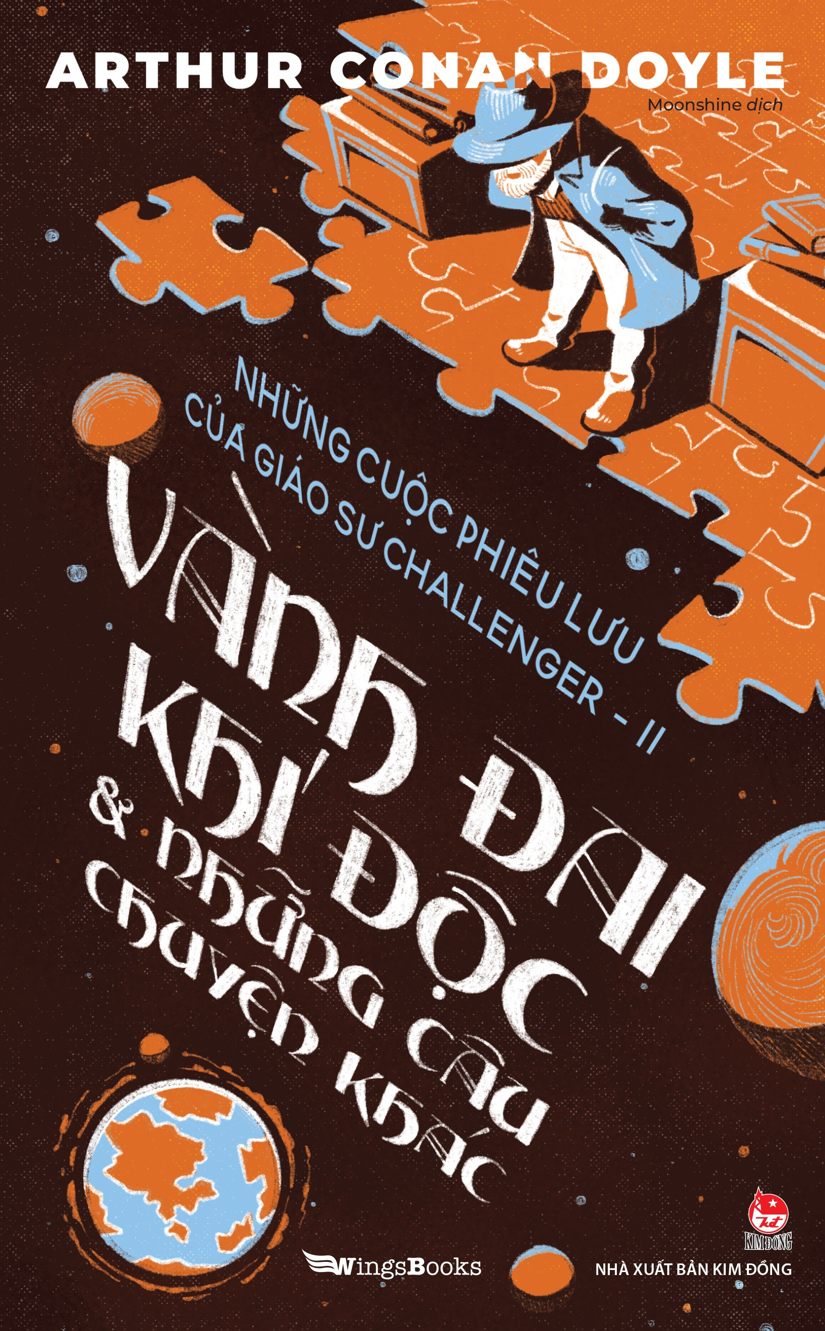 bộ những cuộc phiêu lưu của giáo sư challenger - tập 2 - vành đai khí độc và những câu chuyện khác - tặng kèm postcard