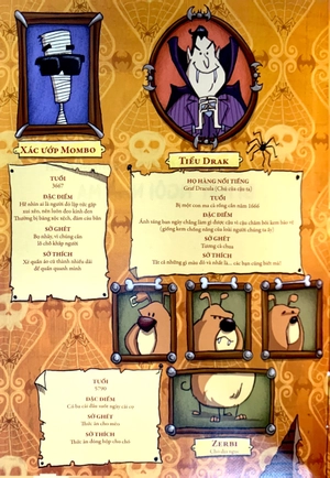 bộ những người bạn quái vật tinh nghịch - tập 1 - bí mật ngôi nhà ma