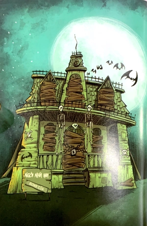 bộ những người bạn quái vật tinh nghịch - tập 1 - bí mật ngôi nhà ma