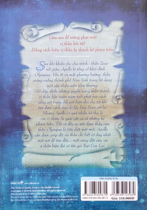 bộ những thử thách của apollo 1 - sấm truyền bí ẩn