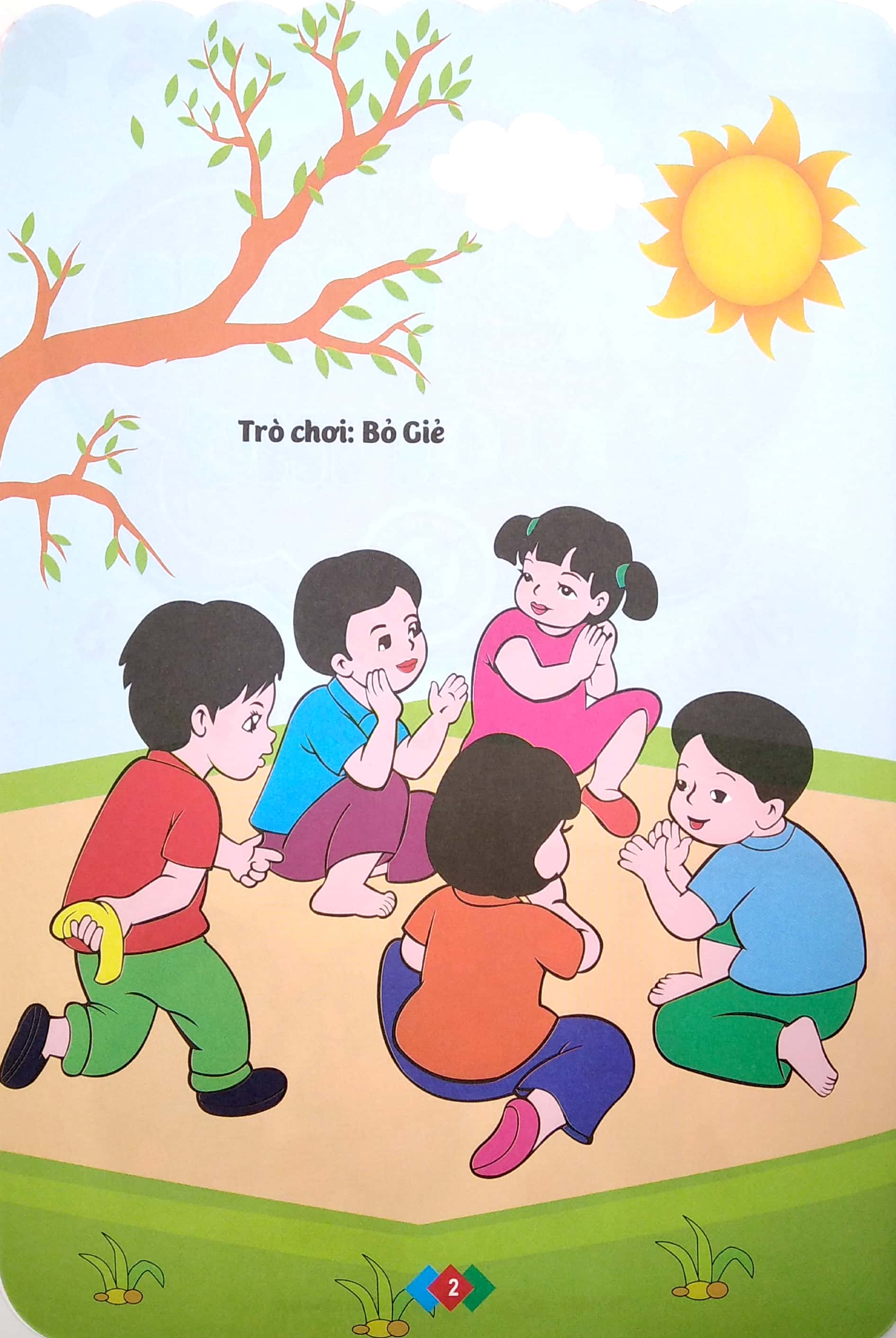 bộ những trò chơi dân gian - sắc màu tuổi thơ - tập 3