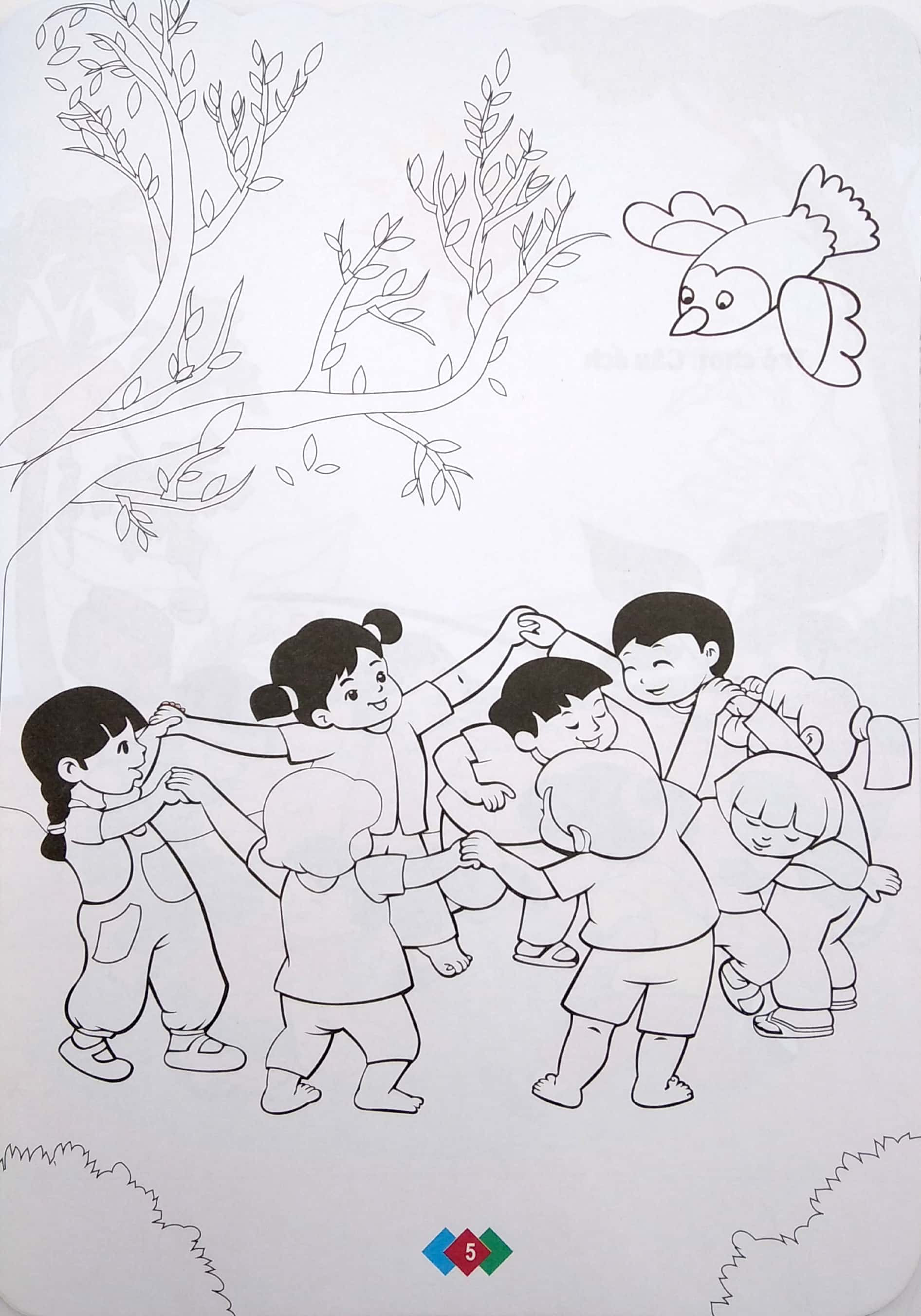 bộ những trò chơi dân gian - sắc màu tuổi thơ - tập 3