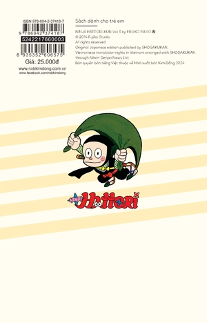 bộ ninja hattori - tập 3