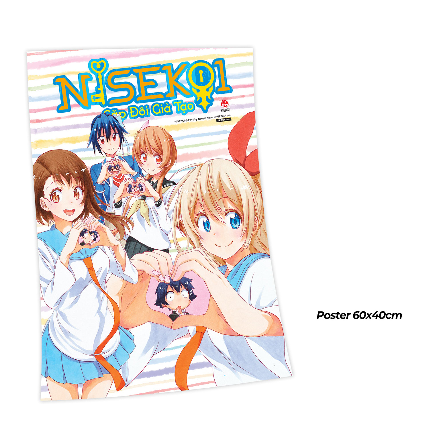 Bo
						
										
										Nisekoi - Cap Doi Gia Tao - Tap 1 - Loi Uoc Hen - Tang Kem Special Cover + Poster