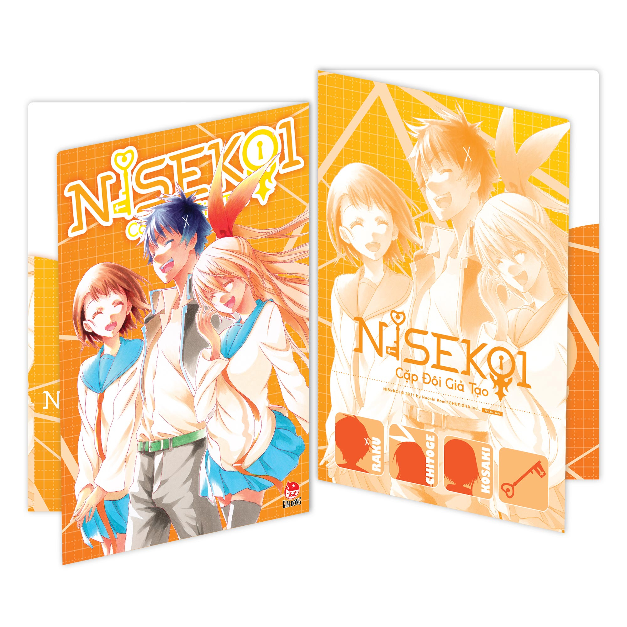 Bộ
						
										
										Nisekoi - Cặp Đôi Giả Tạo - Tập 10 - Người Thương - Tặng Kèm Kẹp File Giấy