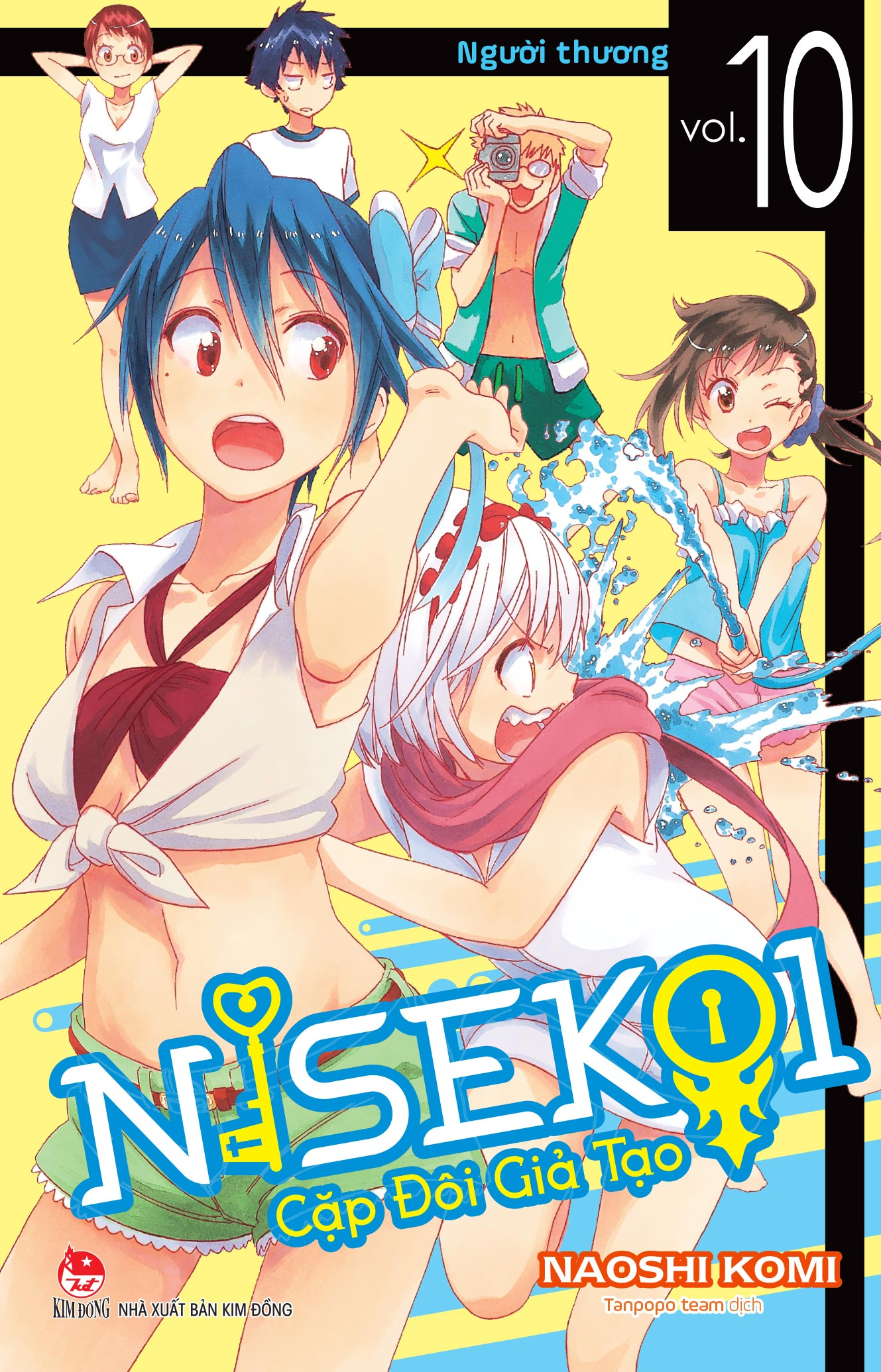 Bộ
						
										
										Nisekoi - Cặp Đôi Giả Tạo - Tập 10 - Người Thương - Tặng Kèm Kẹp File Giấy + Bìa Áo