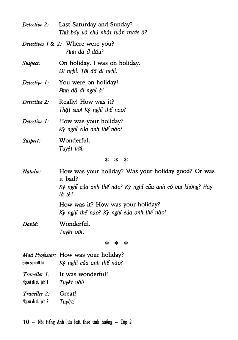 bộ nói tiếng anh lưu loát theo tình huống (tập 2) - kèm 2 cd