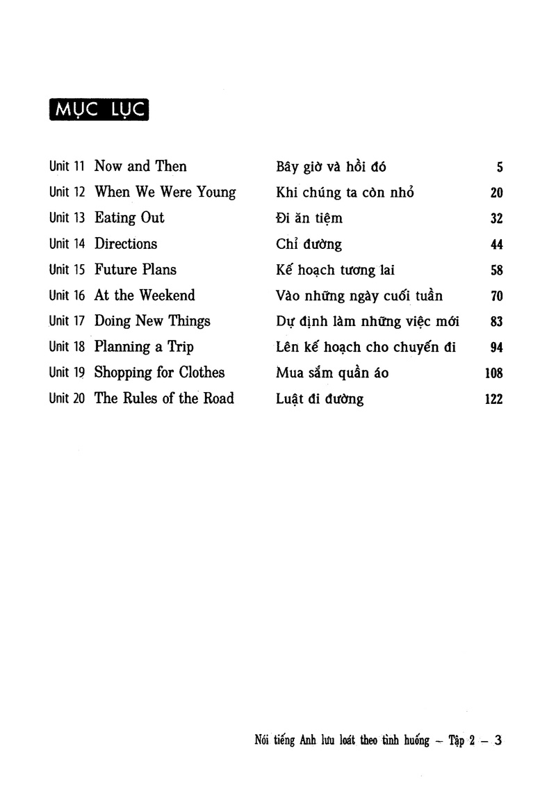 bộ nói tiếng anh lưu loát theo tình huống (tập 2) - kèm 2 cd