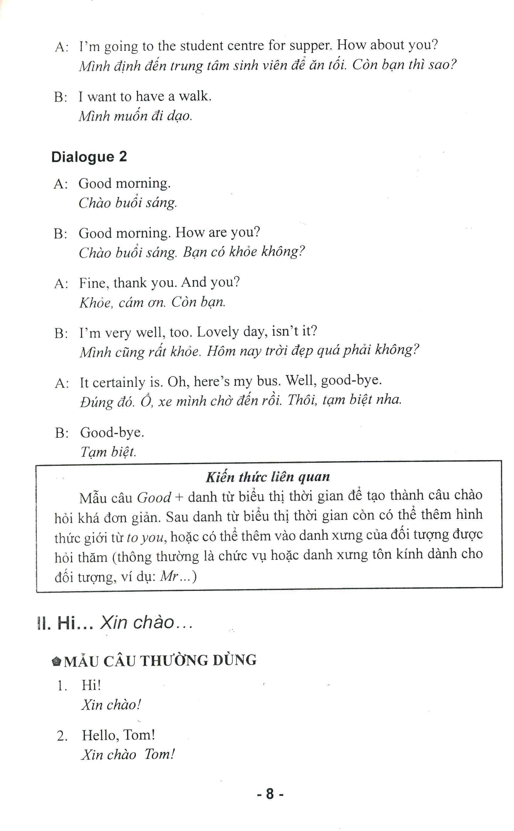 bộ nói tiếng anh thành thạo qua các cụm từ hiện đại theo dạng trình bày từ a đến z - quyển 2