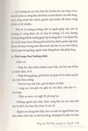 bộ nông thôn việt nam trong lịch sử - tập 2