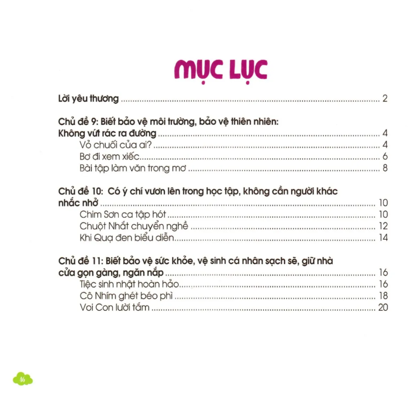 bộ nuôi dưỡng tâm hồn trẻ thơ - tập 2: bài tập làm văn trong mơ (dành cho trẻ từ 0 đến 3 tuổi)