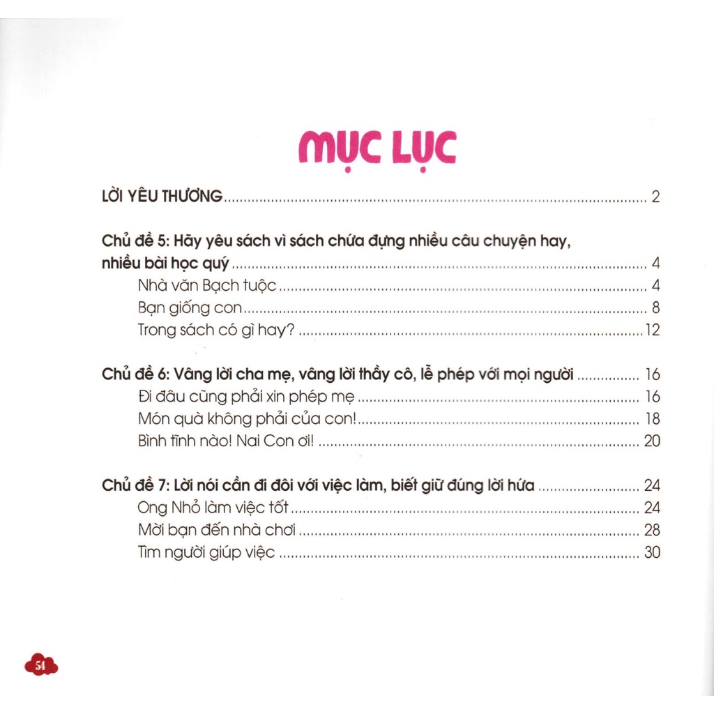 bộ nuôi dưỡng tâm hồn trẻ thơ - tập 4: nhà văn bạch tuộc (dành cho trẻ từ 3 đến 6 tuổi)