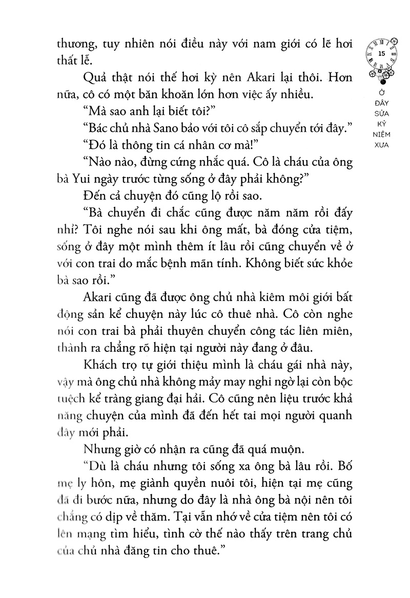 bộ ở đây sửa kỷ niệm xưa - tập 1