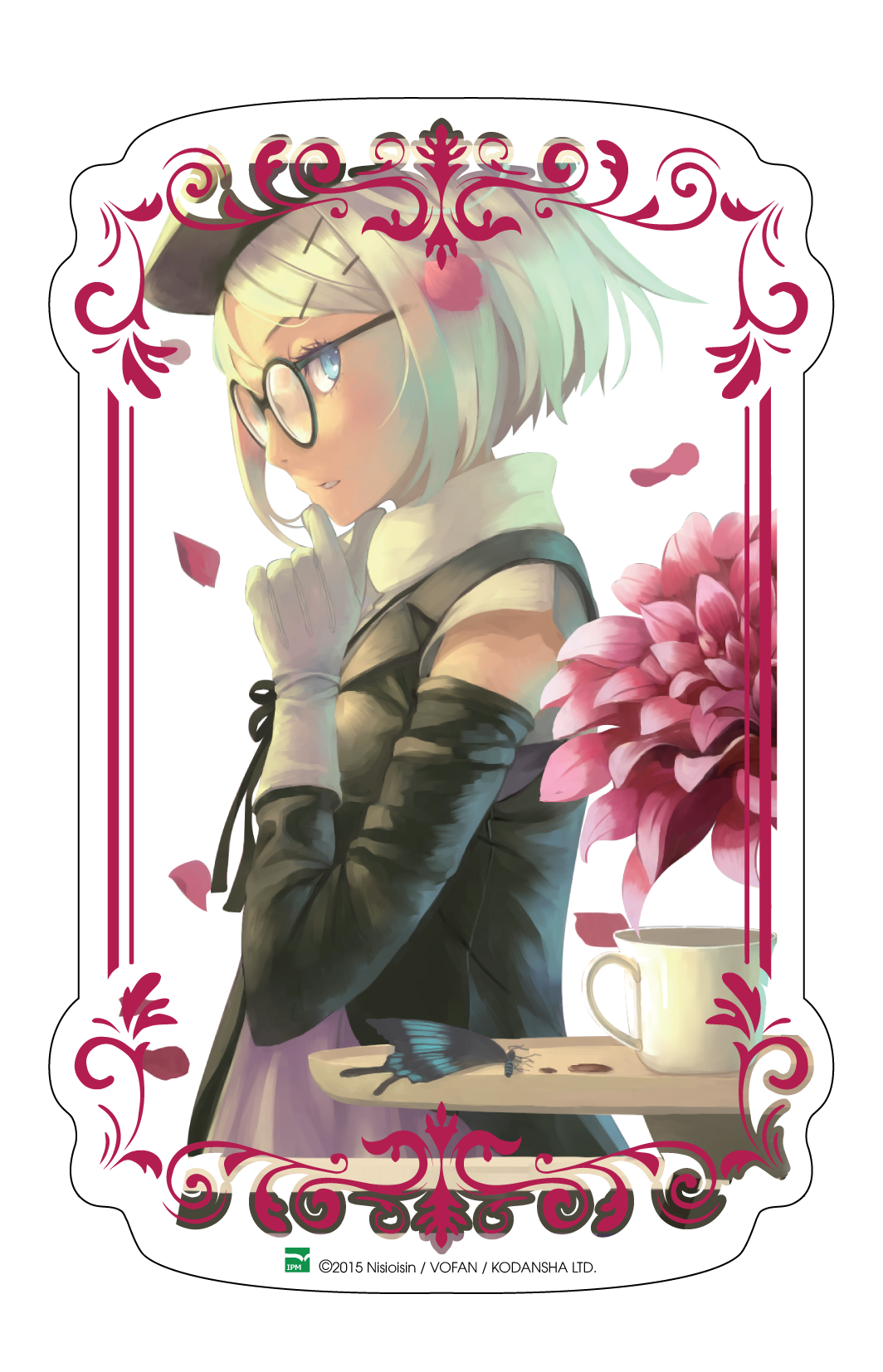 bộ okitegami kyoko ii - thư tiến cử - tặng kèm postcard nhựa hình nhân vật