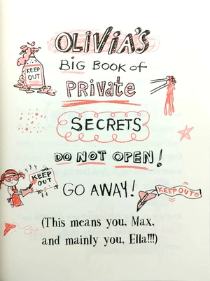 bộ olivia's secret scribbles #4: super science stars