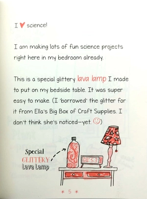 bộ olivia's secret scribbles #4: super science stars